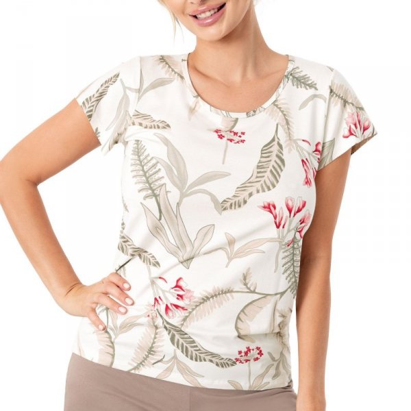 Donna Piżama damska Michelle 1/2 beżowa