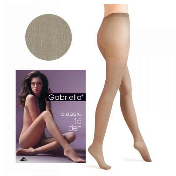 Gabriella Rajstopy damskie Lycra 104 15 den visone