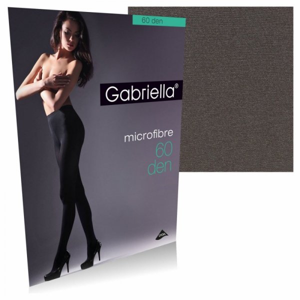 Gabriella Rajstopy Microfibra 60 den hazel