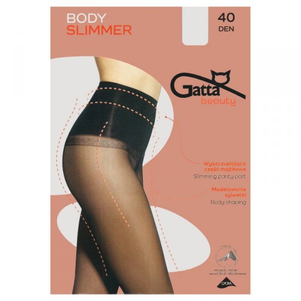 Gatta Rajstopy Body Slimmer 40 den golden
