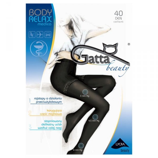 Gatta Rajstopy Body Relax Medica 40 den daino