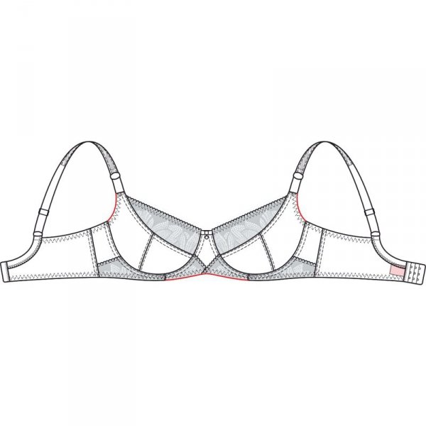 Gorsenia Biustonosz soft Astrid 970 granatowy