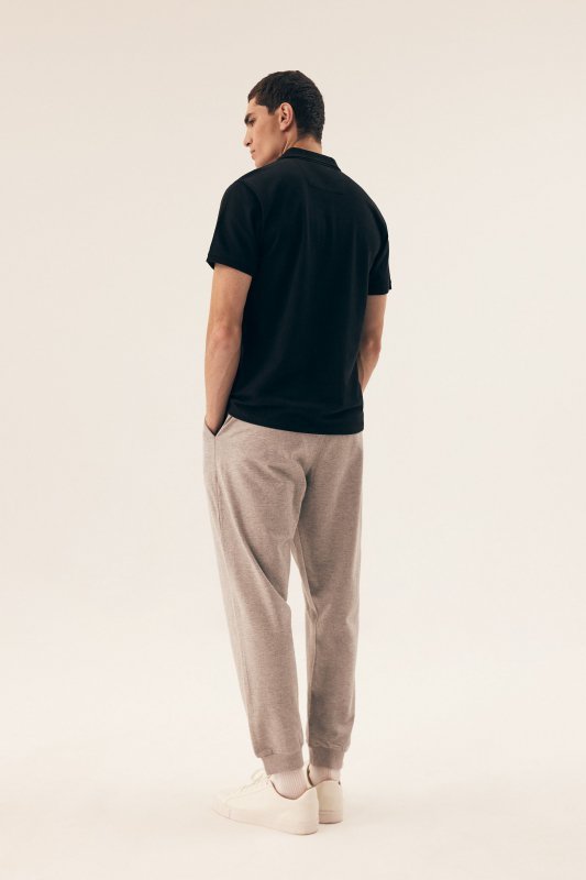 Esotiq-Henderson Koszulka polo Mile 43025 czarna