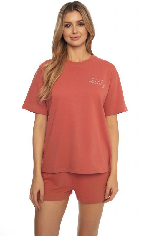 Esotiq-Henderson Piżama Abstract 41314 rose
