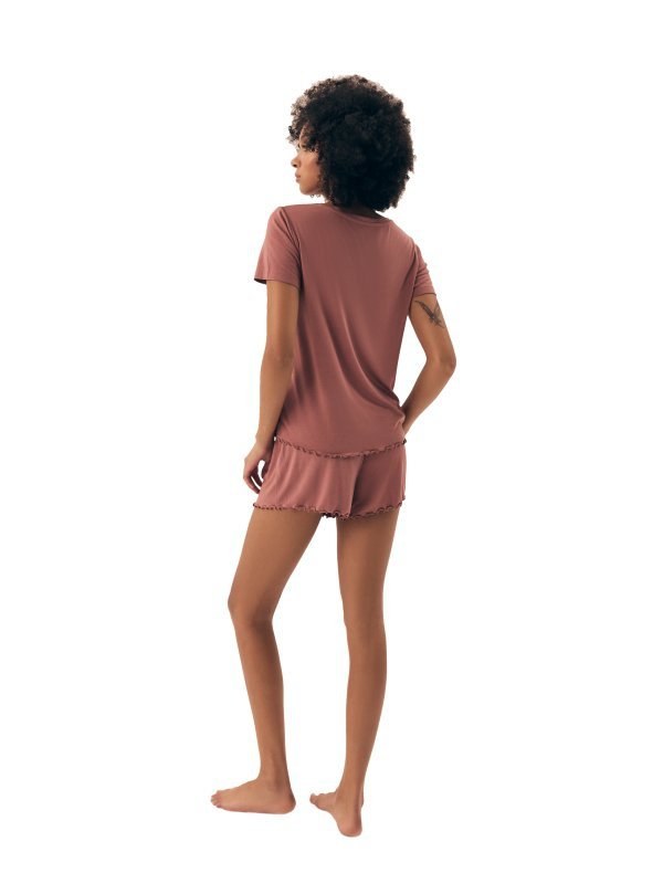 Esotiq-Henderson Piżama damska Noves 43022 mauve