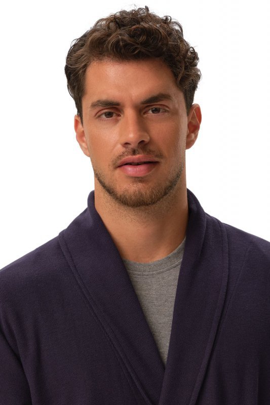 Esotiq-Henderson Szlafrok Home3 41936 59x granatowy