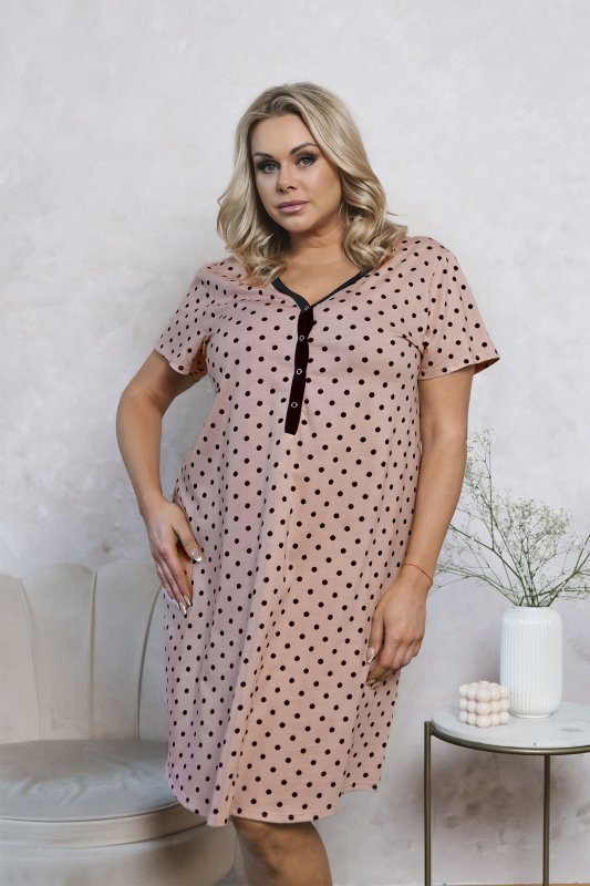 Italian Fashion Koszula nocna Buscato druk