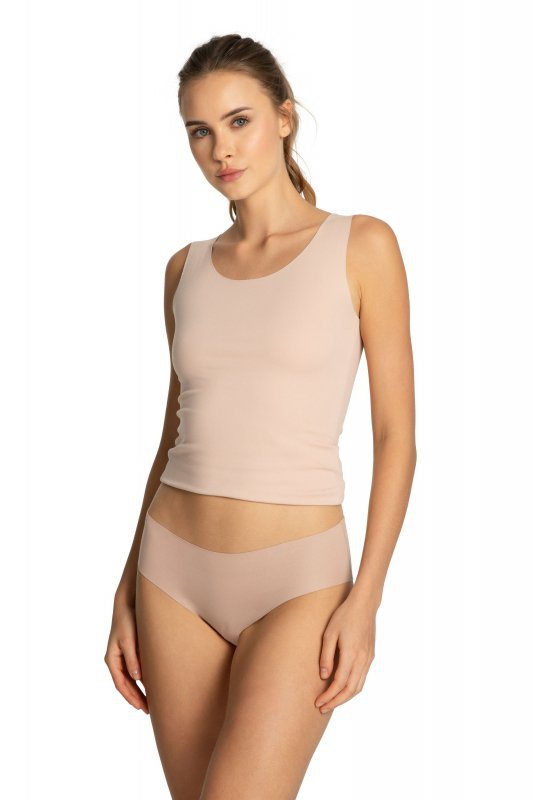 Julimex Koszulka tank top Cotton Mood beżowa