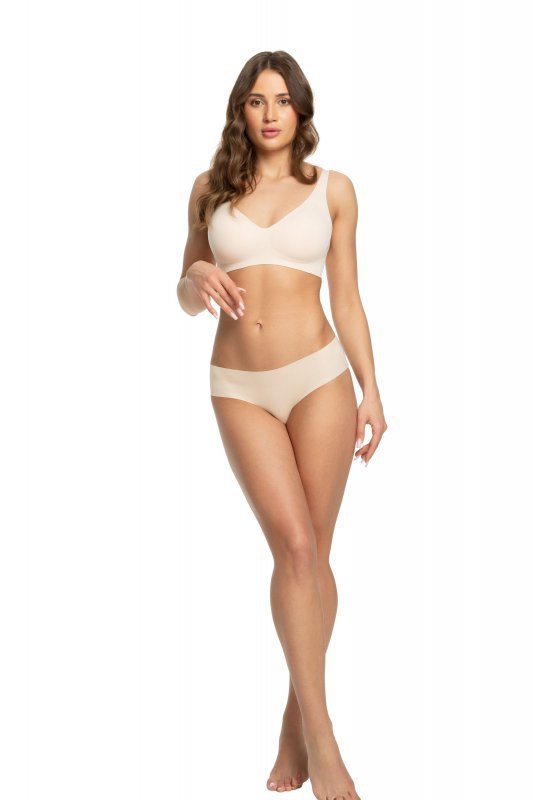 Julimex Biustonosz Jelly bra basic beżowy