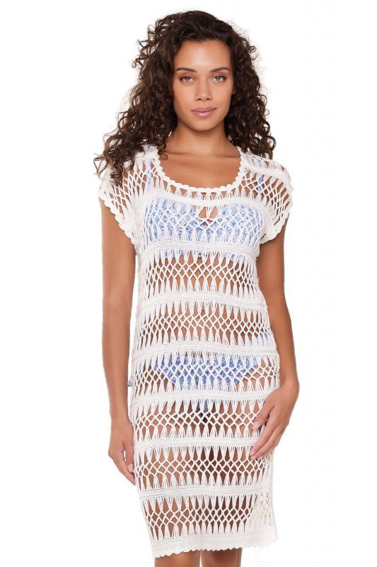 LingaDore Sukienka plażowa 7224 off white