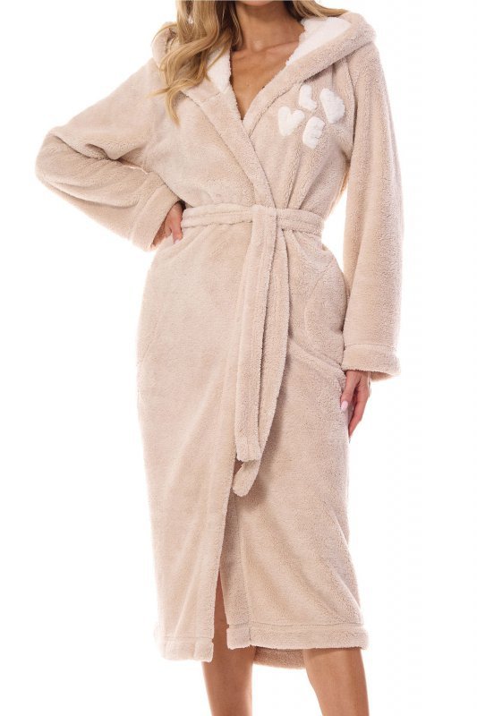 L-L Szlafrok długi 2410 LV angora