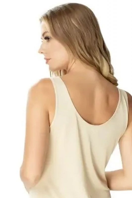 Mewa Halka 84127 Amelia beżowa plus