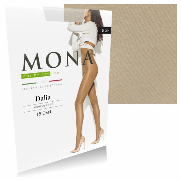 Mona Rajstopy Dalia 15 den beżowe