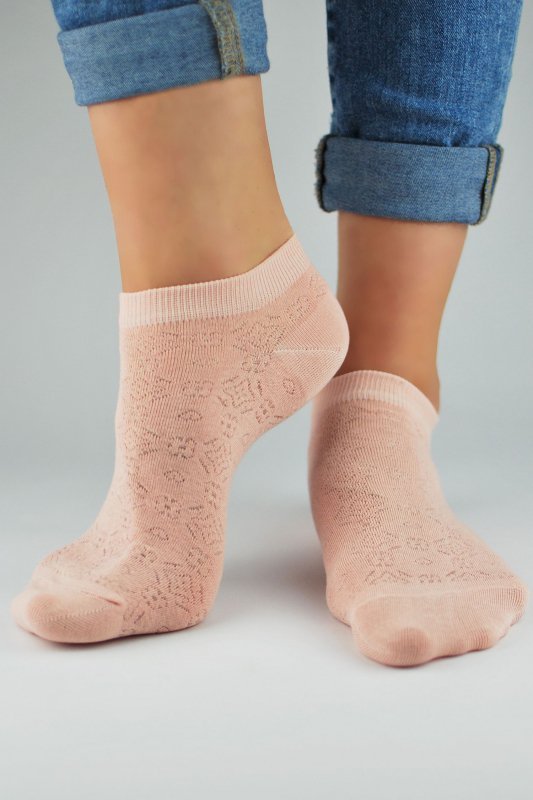 Noviti Skarpetki zakostki ST 013 K 01 ażur