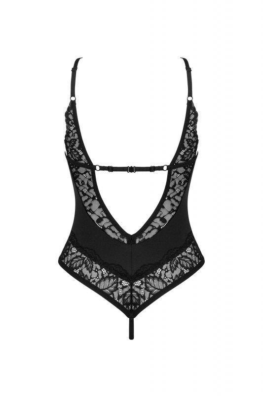 Obsessive Body otwarte Bellastia czarne
