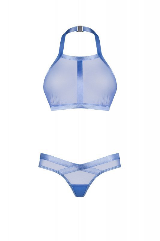 Obsessive Top i stringi Shaderi niebieskie
