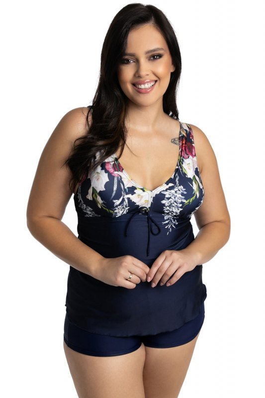Primo Tankini 3 23 granatowe