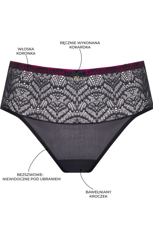 Samanta Figi stringi Charlotte C400 czarne
