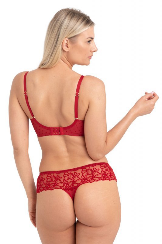 Samanta Figi stringi Emma C400 karmazynowe