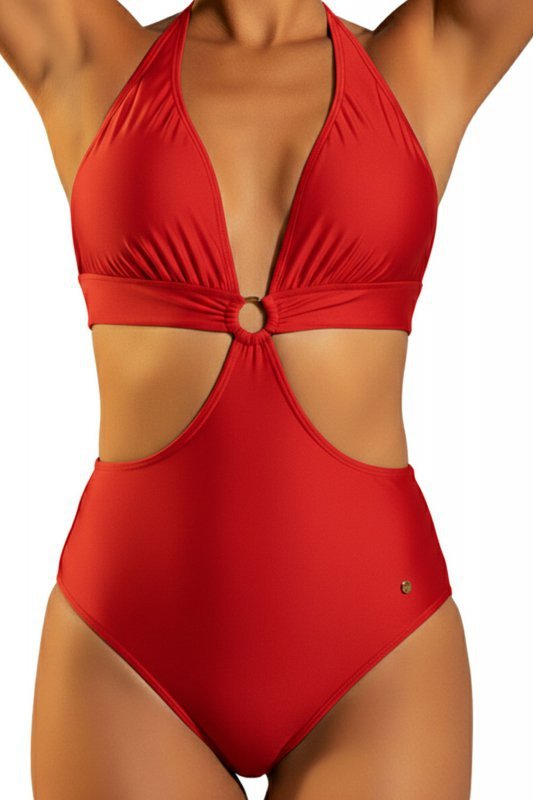 Self Strój kąpielowy skj Lustre16 1556LS16 6 czerwony