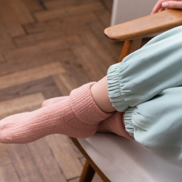 Steven Skarpety wełniane alpaka 044 łososiowe