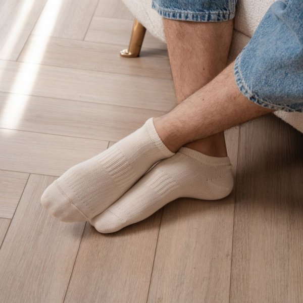 Steven Skarpety 100% bawełna 197 ecru