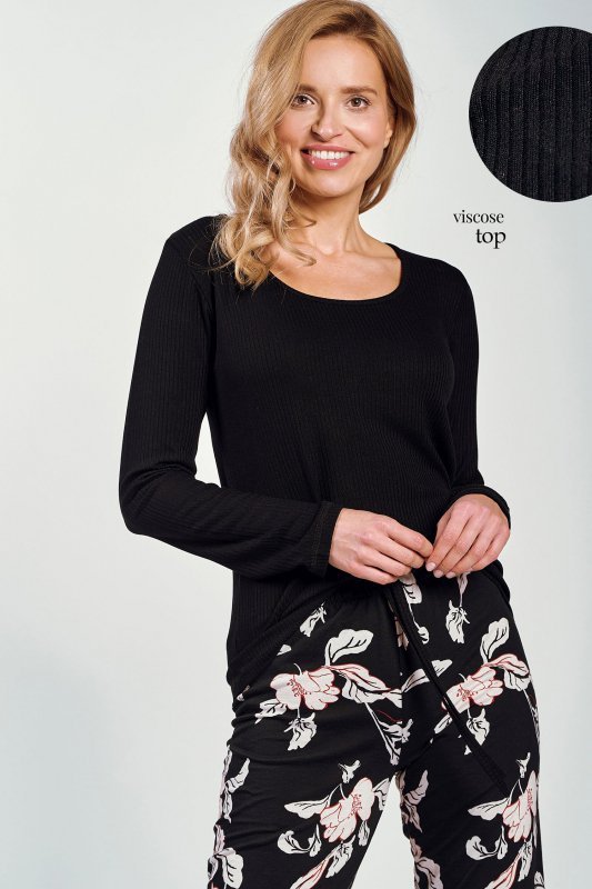 Taro Piżama Charlotte 3232 01 czarna