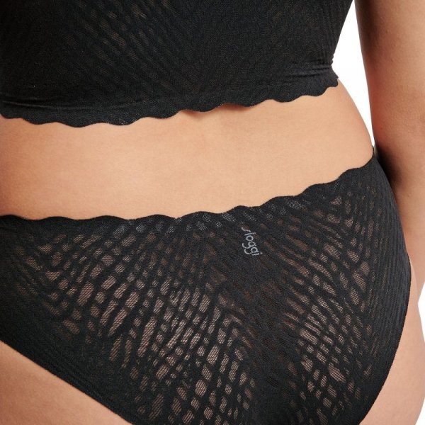 Sloggi Figi Zero Feel Bliss Hipster czarne