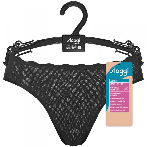 Sloggi Figi Zero Feel Bliss High leg czarne