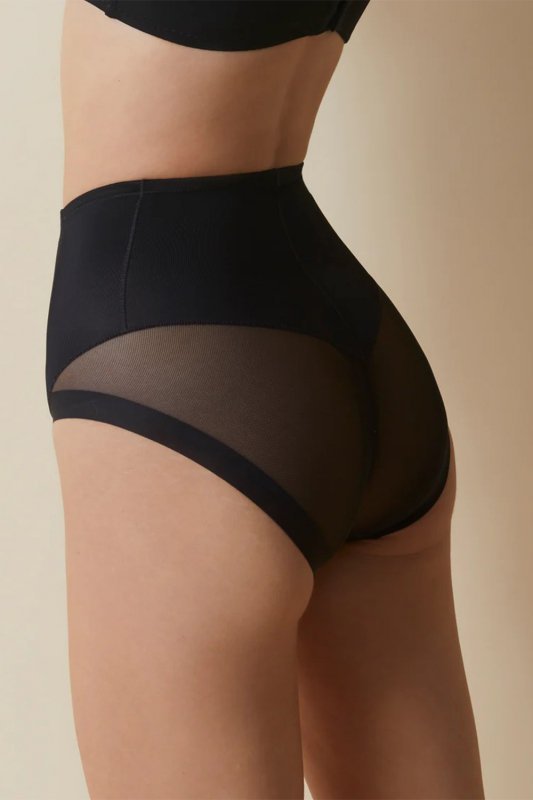 Selene 907 Control Korygujące Figi z Wysokim Stanem, negro-czarne