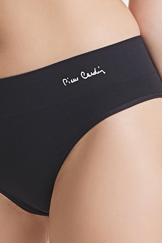 Pierre Cardin 4011 Bezszwowe Figi z Wysokim Stanem, nero-czerń