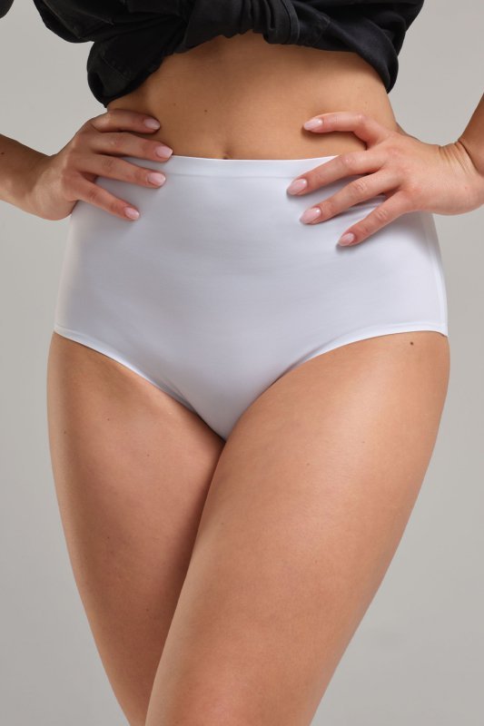 Spiman 3151 Figi modelujące z wysokim stanem z mikrofibry, Bianco/Białe