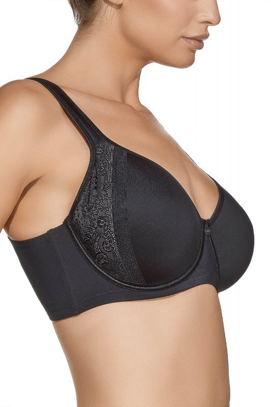 Selene MIA Usztywniany biustonosz z miseczkami spacer, negro-czarny