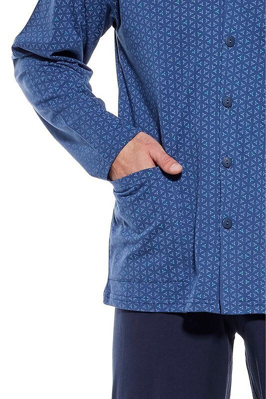 Piżama Cornette 114/66 dł/r S-2XL męska rozpinana