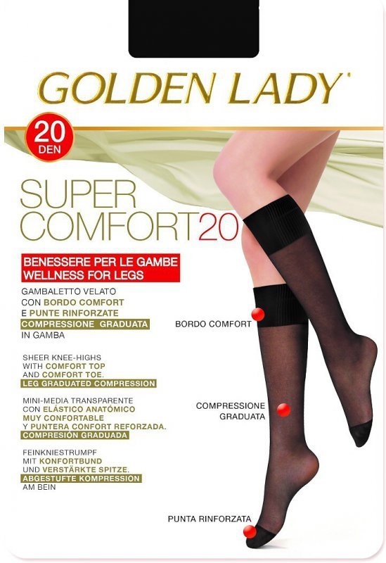Podkolanówki Golden Lady Super Comfort 20 den A&#039;2