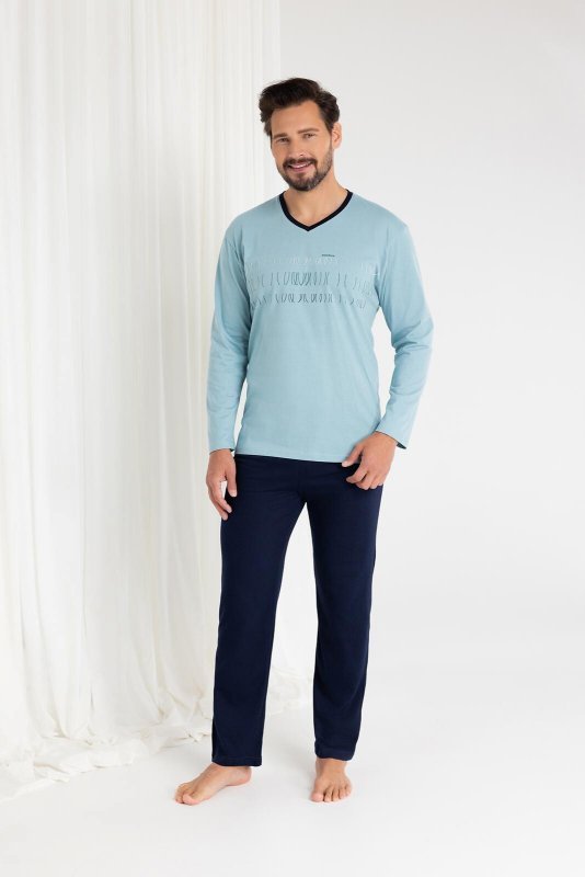 Piżama Regina 495 dł/r M-XL Z25/26 męska