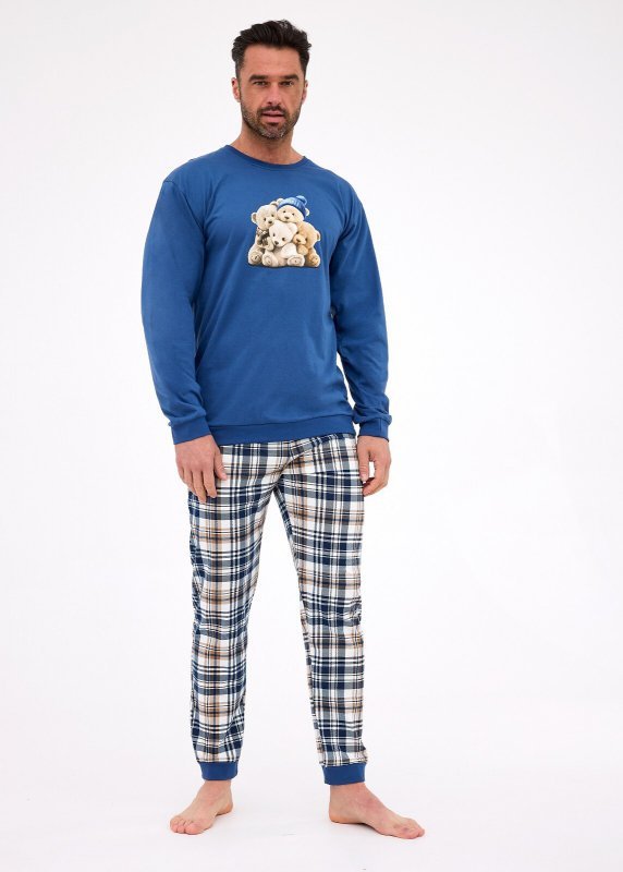 Piżama Cornette 115/292 Bears dł/r S-2XL męska