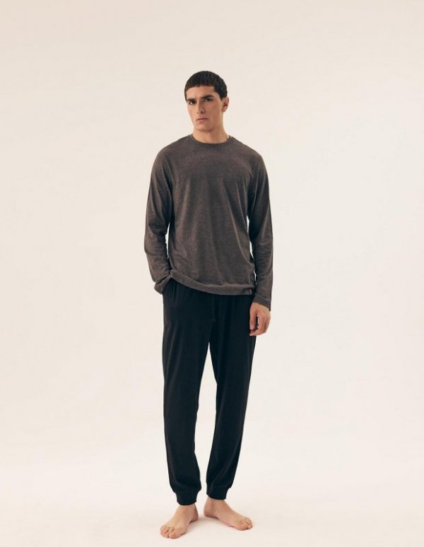 Piżama Henderson 43034 Mike dł/r M-3XL