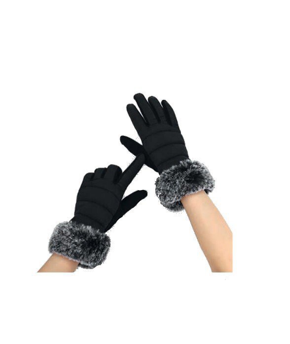 Rękawiczki Be Snazzy RS-006 Damskie Futerko