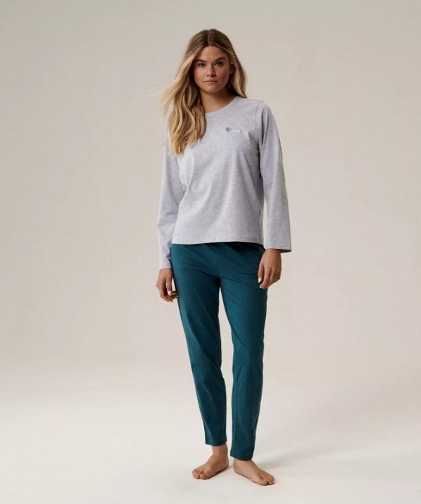 Piżama Atlantic NLP-498 dł/r S-2XL