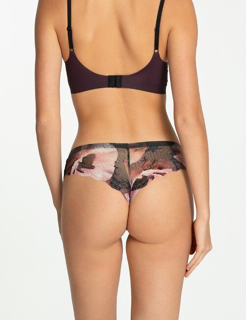 Figi Julimex Velvet Bloom Tanga Brasil S-XL