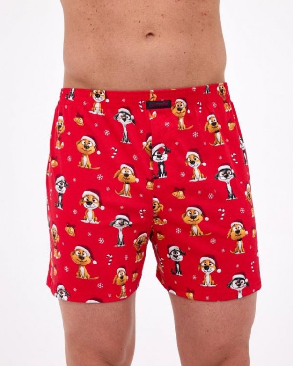 Bokserki Cornette 016/21 Dogs 2 Christmas S-2XL