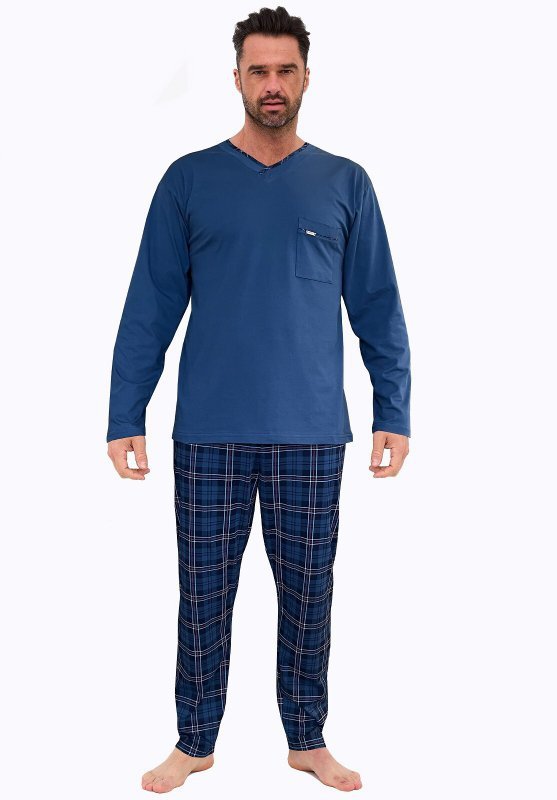 Piżama Cornette 122/210 Victor dł/r M-2XL męska