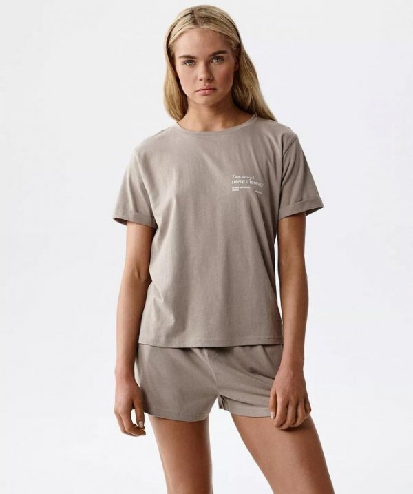 Piżama Atlantic NLP-506 kr/r S-2XL