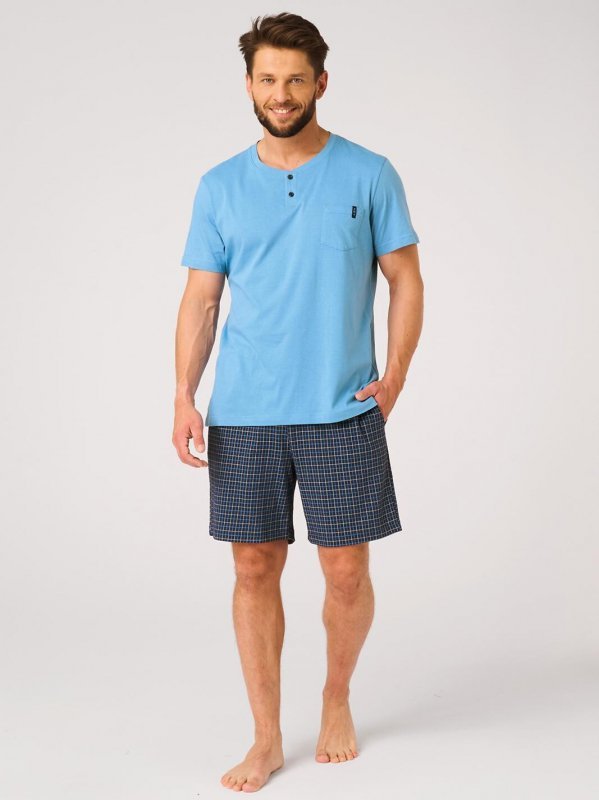 Piżama Key MNS 414 A26 kr/r M-2XL