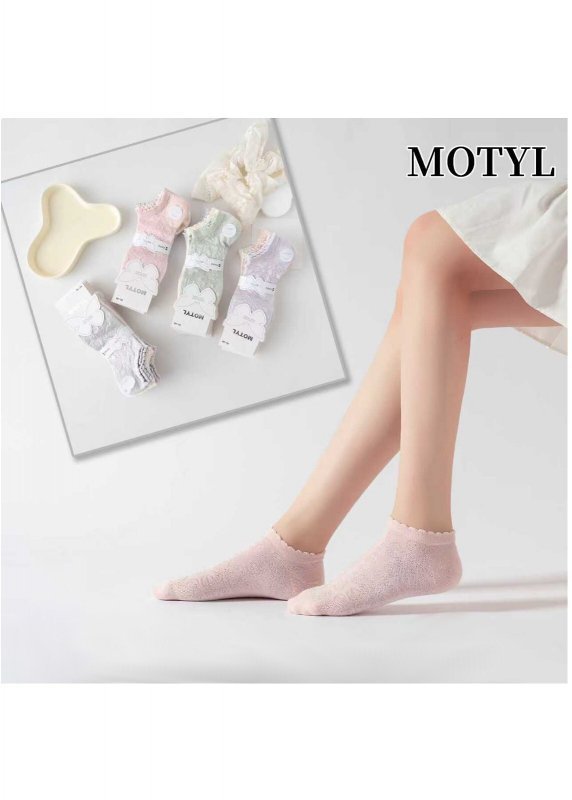 Stopki WiK Motyl 3504 wz.13 Ażur 35-42