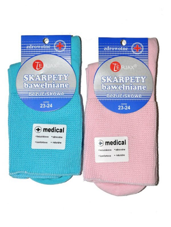 Skarpety Terjax bezuciskowe damskie 003 36-41