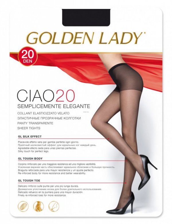 Rajstopy Golden Lady Ciao 20 den 2-4