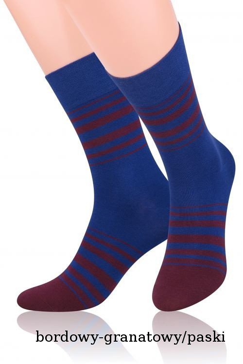 Skarpety Steven art.056 Suitline Wzór męskie 39-47
