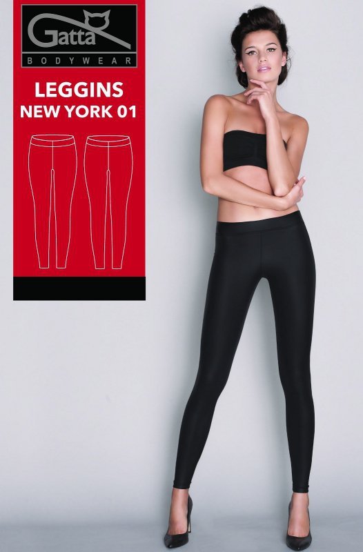 Legginsy Gatta 4611S New York 01 S-XL